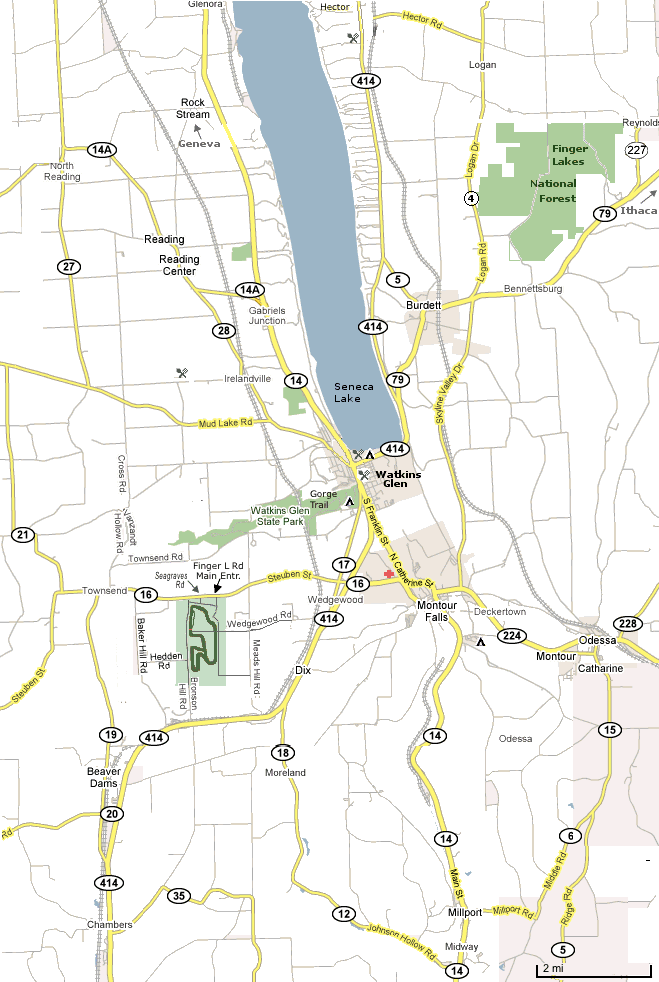Watkins Glen, Seneca Lake